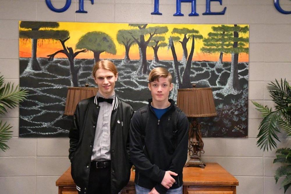 Two Rivers Plainview Superette   Academic Students of the Month for December    7th -9th  Dakota Hooker   10th-12th Ethan Bates   