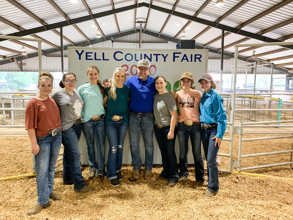 Two Rivers FFA and 4-H Shine at Yell County Fair Livestock Show