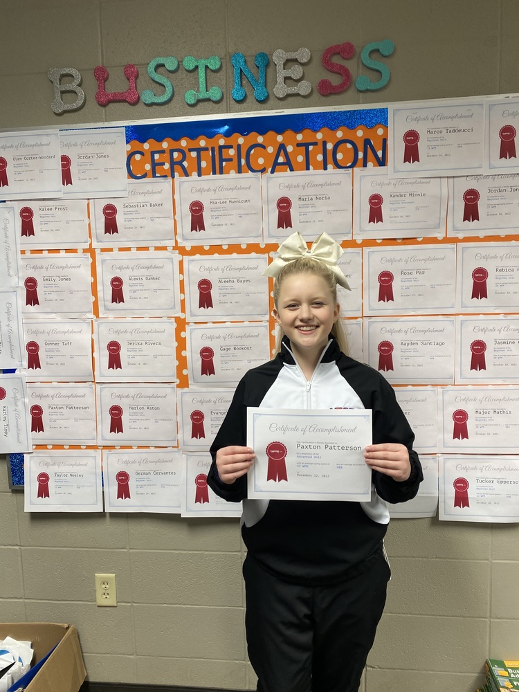 Congratulations paxton patterson two rivers school district