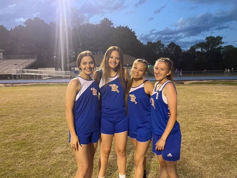 TR senior girls track qualifies for state