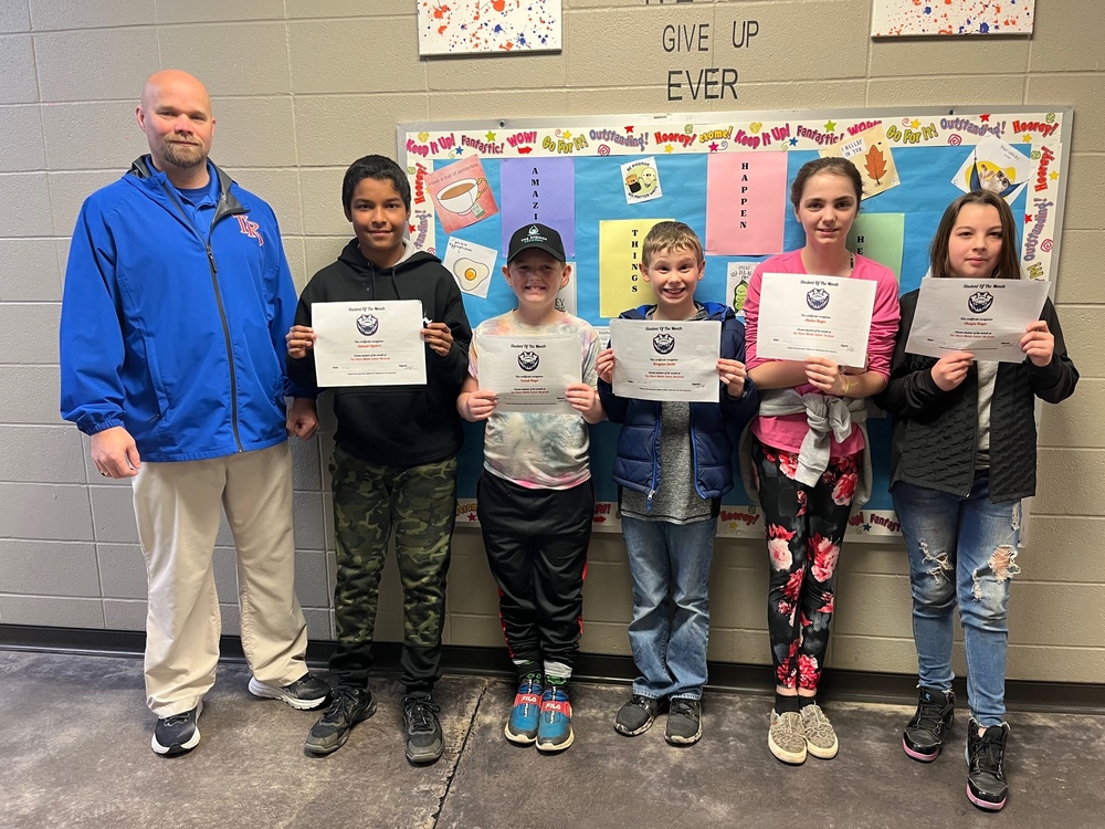 TRMS students of the month