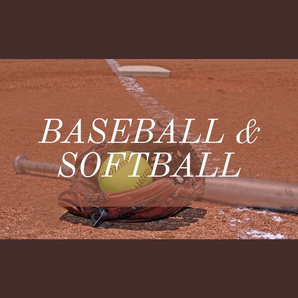 Baseball and Softball 2021 Spring Schedules