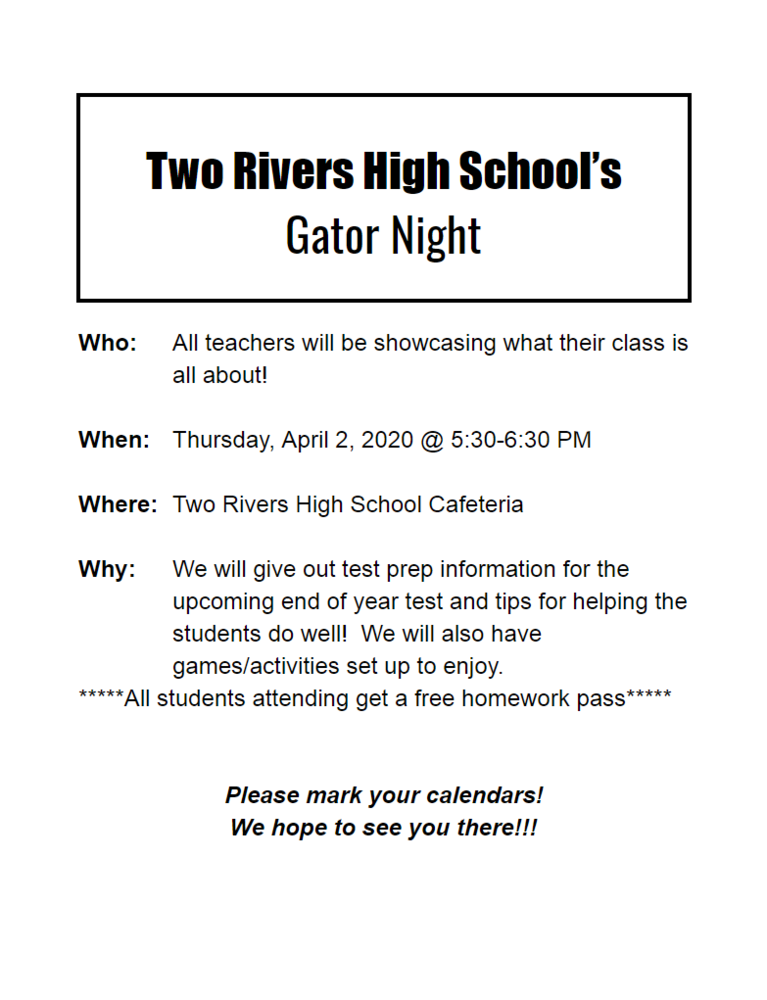 Math and Literacy Night