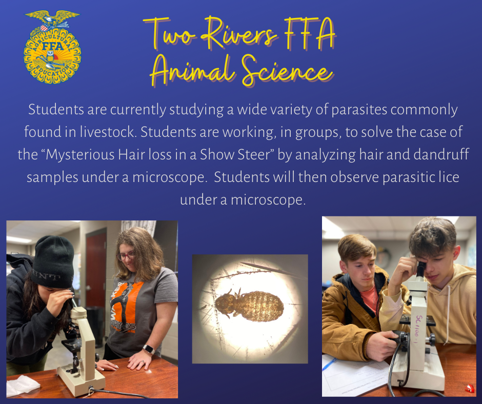 Two Rivers FFA animal science