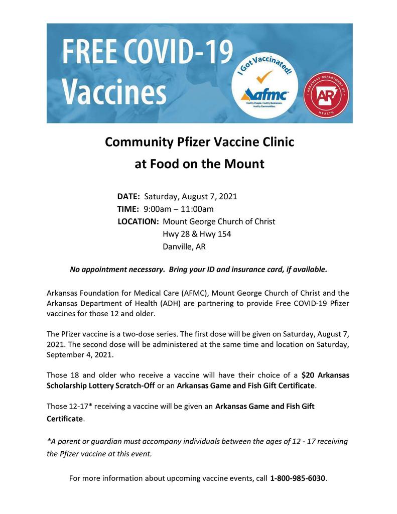 Free Covid-19 Vaccine